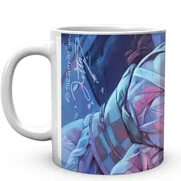 Кружка GeekLand Demon Slayer Рассекающий демонов Клинок Незуко Лежит на спине SL 02.443 330 мл белая