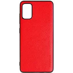 Чохол Aioria Cross Pattern Case для Samsung Galaxy A41 Red