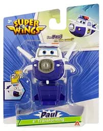 Ігрова фігурка-трансформер Super Wings Transforming Пол (Paul) 10 см (EU780624) - мініатюра 2