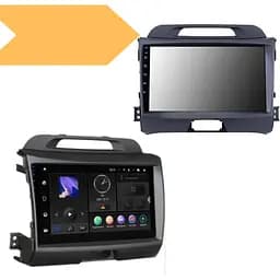 Штатная автомагнитола XPRO Kia Sportage R 2010-2015 (9") Android 10.1 (4/32) черная (MER-14119_5463)