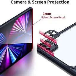 TPU+PC чохол Xundd Stand c посиленими кутами для Apple iPad Pro 11 (2024-25) Чорний - мініатюра 5
