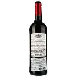 Вино Jules Lebegue Bordeaux Rouge червоне сухе 0.75 л - мініатюра 2