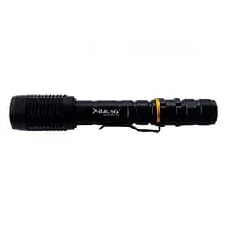 Ручний ліхтар акумуляторний X-Balog з режимом Zoom діод T6 1200 Lumen X-Balog BL 2804 - мініатюра 2