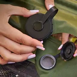 Душ кемпінговий 20 л хаки, з лійкою та шлангом - мініатюра 6