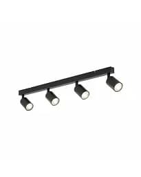 Світильник поворотний, спот TK Lighting 6177 Top GU10 4x10W IP20 Bk - мініатюра 3