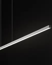 Підвісний світильник, люстра Nowodvorski 11582 Bar LED M 1x32W 4000K 2100Lm IP20 Білий - мініатюра 4