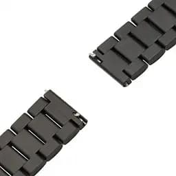 Ремінець DK CDK для Huawei Watch GT 2 Pro 46mm 22mm Metal Fitlink Steel Watch Band (012874) (black) - мініатюра 6