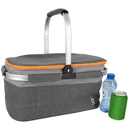 Термосумка Bo-Camp Cooler Basket 26 Liters Grey (6702978) - мініатюра 2