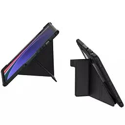 Чохол-книжка Nillkin Bumper Pro Multi-angle для Samsung Galaxy Tab S10 FE/S9 Black - мініатюра 5