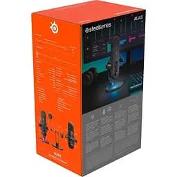 Ігровий стрім мікрофон SteelSeries Alias RGB USB 1" Capsule (61601) - мініатюра 4