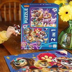 Пазл дитячий 2 в 1 DoDo Toys Зберігаємо світ у безпеці! 36 елементів (200573) - мініатюра 3