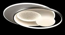 Сучасна стельова LED-люстра L2908/580/2+2 LED (WHITE+GREY), 144 Вт, діаметр 58 см, від 14 до 20 м2 - мініатюра 5