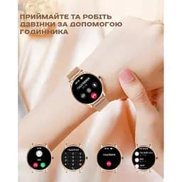 Годинник Smart Milano Gold Steel, 2 ремінця - мініатюра 19