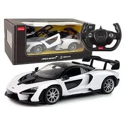 Машинка McLaren Senna білий RASTAR модель 1:14 Автомобіль на дистанційному керуванні + пульт 2,4 ГГц