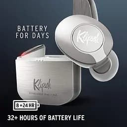 Навушники Klipsch T5 II True Wireless Earbuds ANC Silver - мініатюра 5