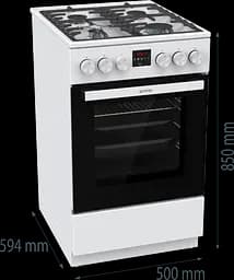 Газова плита Gorenje GGI5C21WF-B (7076251) - мініатюра 4