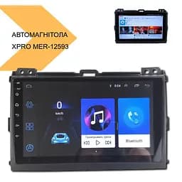 Автомагнітола штатна з Android 10.0 XPRO для Toyota Prado 2002-2009 (MER-12593_8286) - мініатюра 11