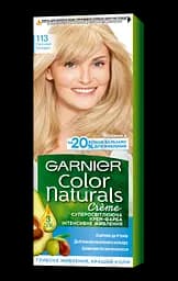 Краска для волос Garnier Color Naturals, тон 113 (Песочный блондин), 110 мл (C4472726)
