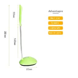 Настільний світильник на батарейках 3хААА "LED DESK Light X-7188" Салатовий, LED лампа настільна (ST) - мініатюра 8