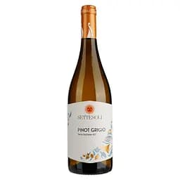 Вино Settesoli Pinot Grigio, біле, сухе, 11%, 0,75 л
