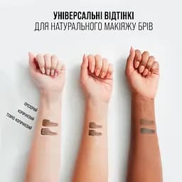Гель-туш для брів Maybelline New York Express Brow Fast Sculpt Medium Brown тон 4, 3.5 мл (B3270300) - мініатюра 6