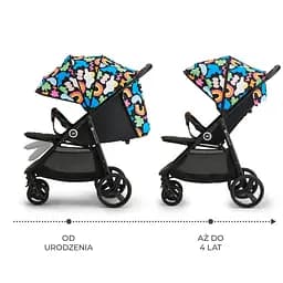 Прогулянкова коляска Kinderkraft Grande Plus, Pink (4444) - мініатюра 2