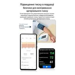 Смарт-годинник Lemfo P300 Pro з вимірюванням тиску ЕКГ та функцією дзвінків (Чорний) - мініатюра 7