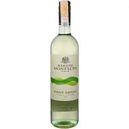 Вино Barone Montalto Pinot Grigio Terre Siciliane IGT, біле, сухе, 0,75 л