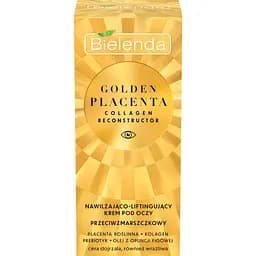 Крем навколо очей Bielenda Golden Placenta проти зморщок зволожувальний підтягувальний 15 мл - мініатюра 3