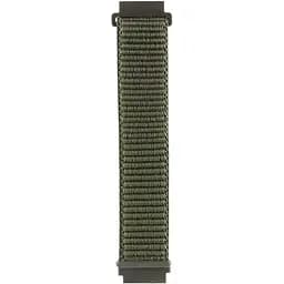 Ремінець Nylon для Smart Watch 20mm Зелений / Green - мініатюра 4