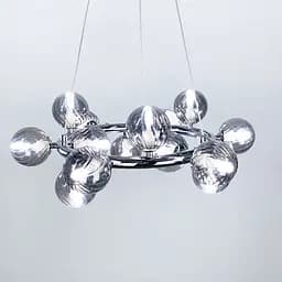 Підвісна люстра в хромі Arte Lamp Bolla Line.F MJ 17-600 CH+GR - мініатюра 5