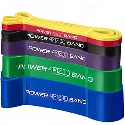 Еспандер-петля 4Fizjo Power Band (Гумка для фітнесу і спорту) 2-46 кг 6 шт 4FJ0064 (P-5907222931875)
