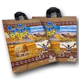 Пакет із петльовою ручкою 40*42ВТ "Україна Ренпако (25 шт.) - мініатюра 2