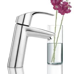 Змішувач для умивальника Grohe Eurosmart M-size одноважільний Хром 30412 - мініатюра 5