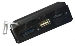 Радіоприймач з USB + Micro SD і акумулятором, Golon RX-2277 Чорний, з MP3 плеєром від флешки (ST) - мініатюра 6