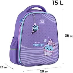 Рюкзак GoPack Education напівкаркасний 165M Yummy (GO25-165M-3) - мініатюра 3