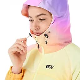 Куртка штормова Picture Organic Surface Printed Women M Світло-жовтогарячий - мініатюра 6