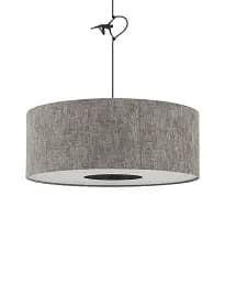 Підвісний світильник, люстра Nowodvorski 11674 Lago M E27 1x25W IP20 сірий - мініатюра 4