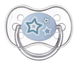 Силіконова симетрична пустушка Canpol babies Newborn Baby 18+ міс., синій (22/582_blu) - мініатюра 1