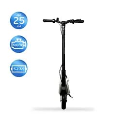 Електросамокат OKAI Zippy ES50С Black 8" 250W/500W, 5.2Ah, 20 km, 25 km/h, 10°, 13.5 kg (ES50C-B) - мініатюра 2