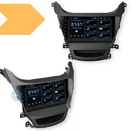 Штатная автомагнитола XPRO Hyundai Elantra 2014-2015 (9") Android 10.1 (4/32) серая (MER-14102_5461)