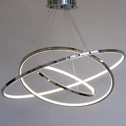 Підвісна люстра Friendlylight Wheel 3 Chrome FL5126 - мініатюра 2