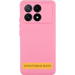 Чохол TPU GETMAN Liquid Silk Full Camera для Motorola Moto G15 4G / G15 Power / G17 / G17 Power Рожевий / Pink