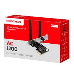 Адаптер WiFi MA30E AC1200, PCI-Express x1, BT5.0 Mercusys teh0017360 - мініатюра 8