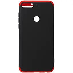 Панель BeCover Super-protect Series для Huawei Y7 Prime 2018 Black-Red (702249)