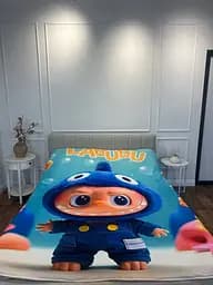 Плед 3D Лабубу №10 м’який плюшевий подарунковий 160×200 см - мініатюра 2