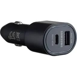 Автомобільний зарядний пристрій Samsung Dual Port Car Charger USB + Type-C Port 45W High c0py Чорний