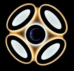 Люстра стельова LED Splendid Ray L78537/4+1, 200W, білий, сучасний стиль з пультом - мініатюра 9