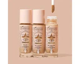 Багатофункціональна освітлювальна база + тональний крем Bielenda Flawless Glow 02 30 мл - мініатюра 4