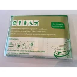 Набір захисних накладок на унітаз Clean Plus LOZ1 10 шт. - мініатюра 5